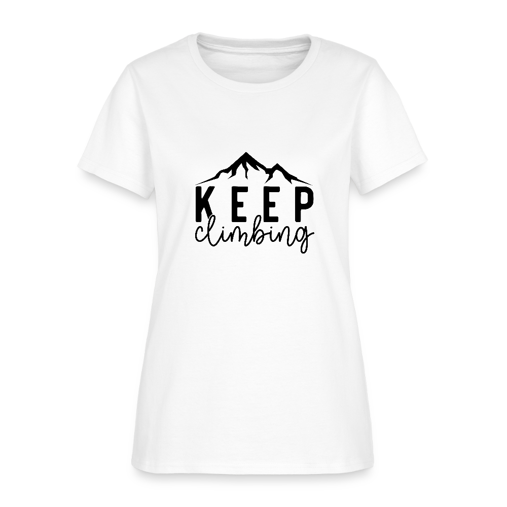 Keep climbing - Women's T-Shirt - white