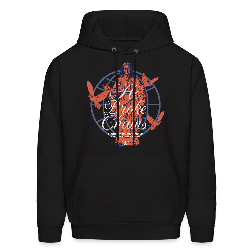Chains Broken - Men's Hoodie - black