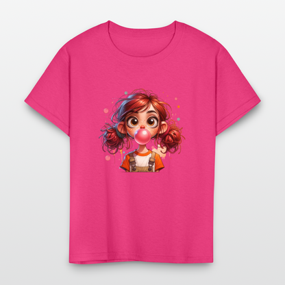 Silly girl - Kids' T-Shirt - fuchsia