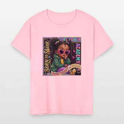 Black Girl Power - Swetheart Squad Kids' T-Shirt - pink