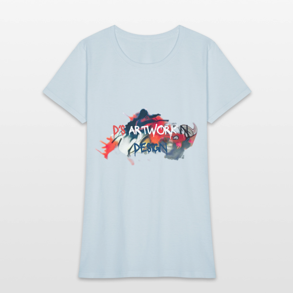 Spray paint - DS Women's T-Shirt - light blue