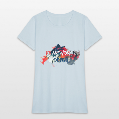 Spray paint - DS Women's T-Shirt - light blue