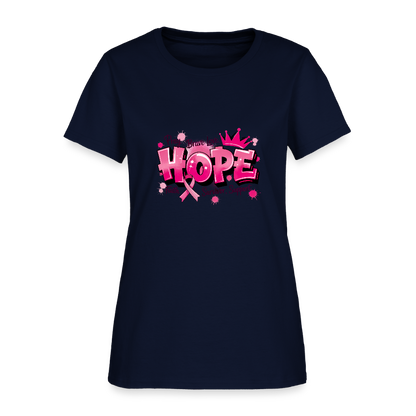 Hope - Women's T-Shirt - navy