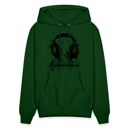 DeeWise Music - Men's Hoodie - forest green