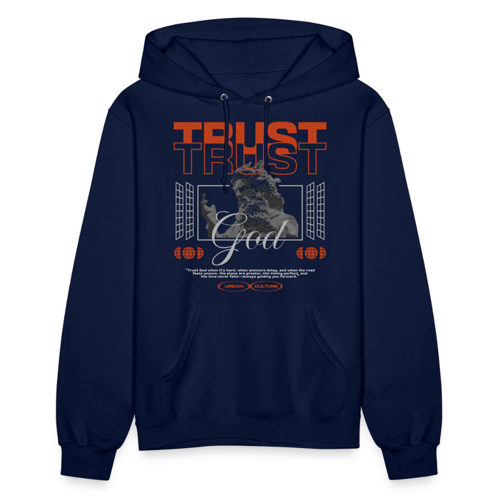 Trust God - Women's Hoodie - navy