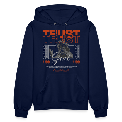 Trust God - Women's Hoodie - navy