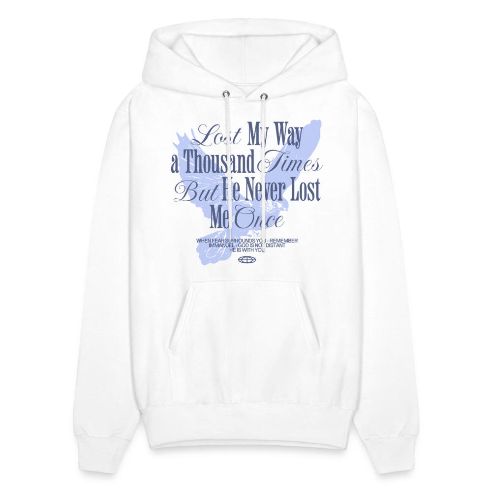 God is with Us - Men's Hoodie - white