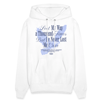 God is with Us - Men's Hoodie - white