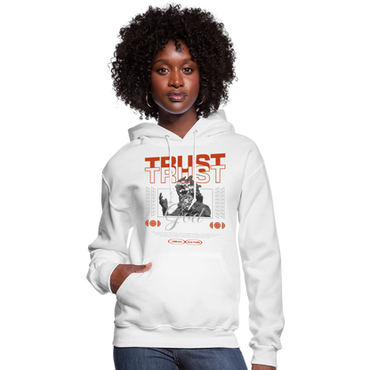 Trust God - Women's Hoodie - white