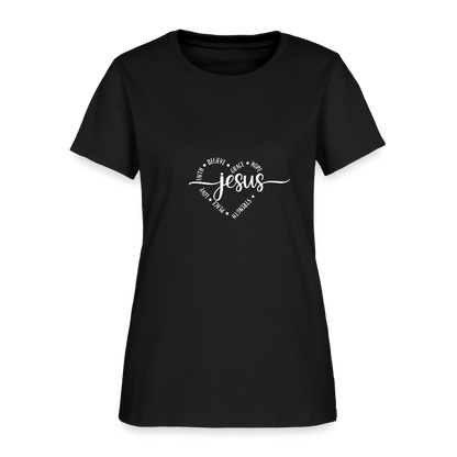 Jesus Heart - Women's T-Shirt - black