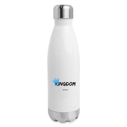 Kingdom Business - Insulated Stainless Steel Water Bottle - white