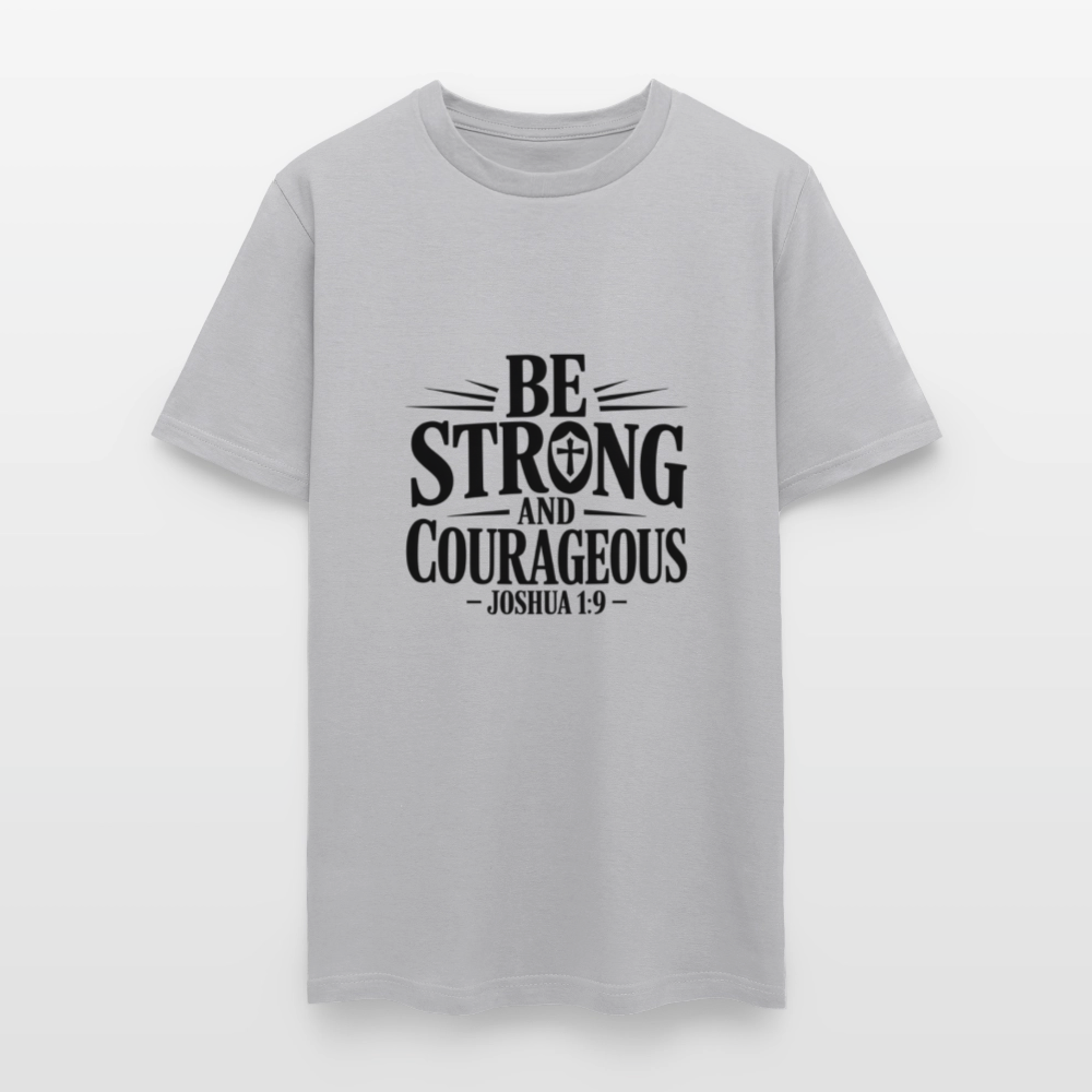 Be Strong - men's t-shirt - gravel 