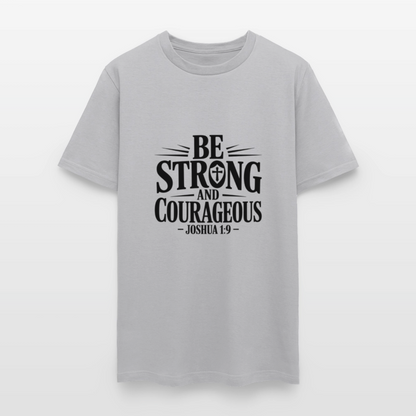 Be Strong - men's t-shirt - gravel 
