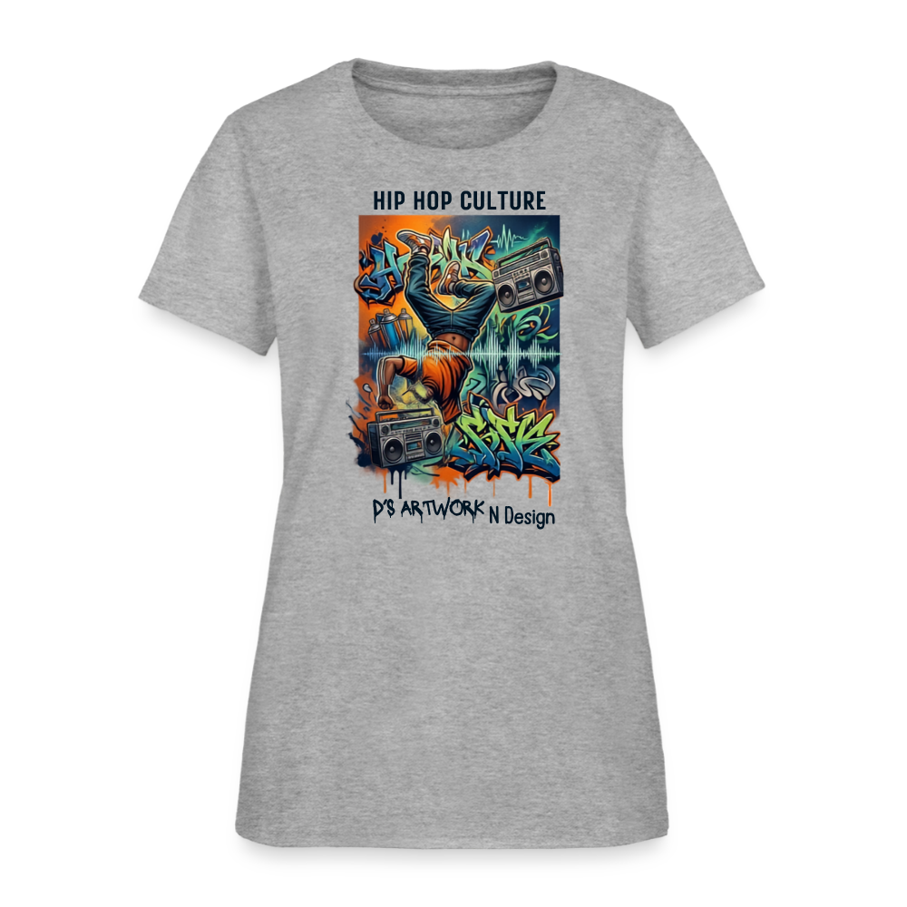 Hip Hop Culture - Women's T-Shirt - heather gray