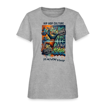 Hip Hop Culture - Women's T-Shirt - heather gray