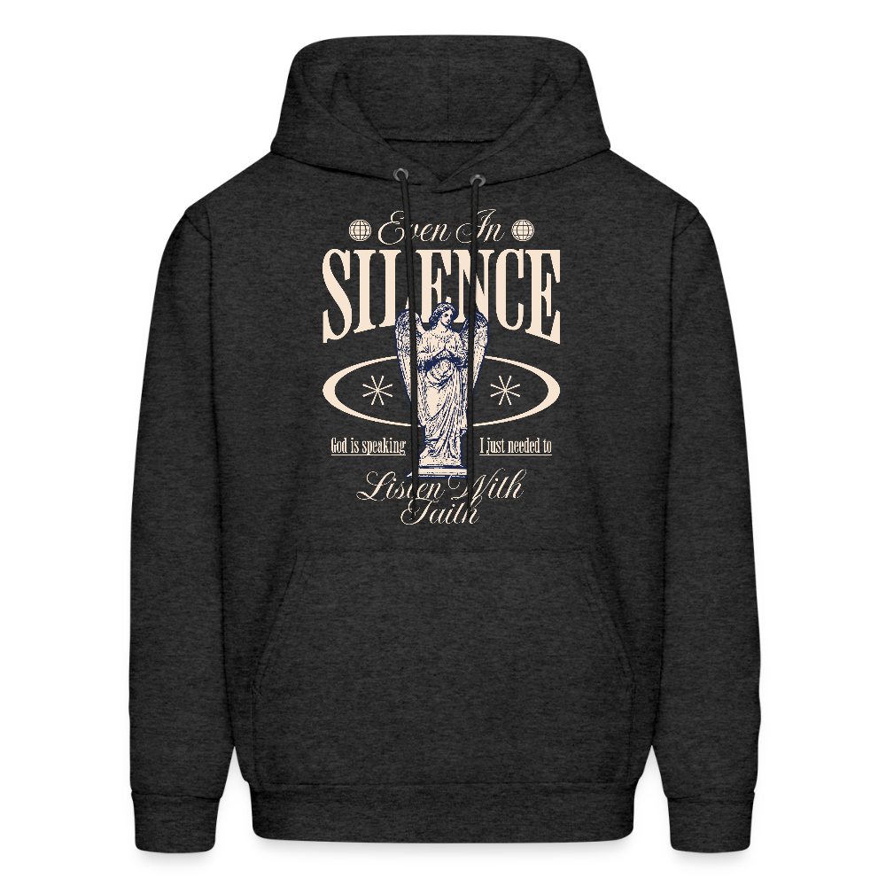 God Speaks - Men's Hoodie - charcoal grey