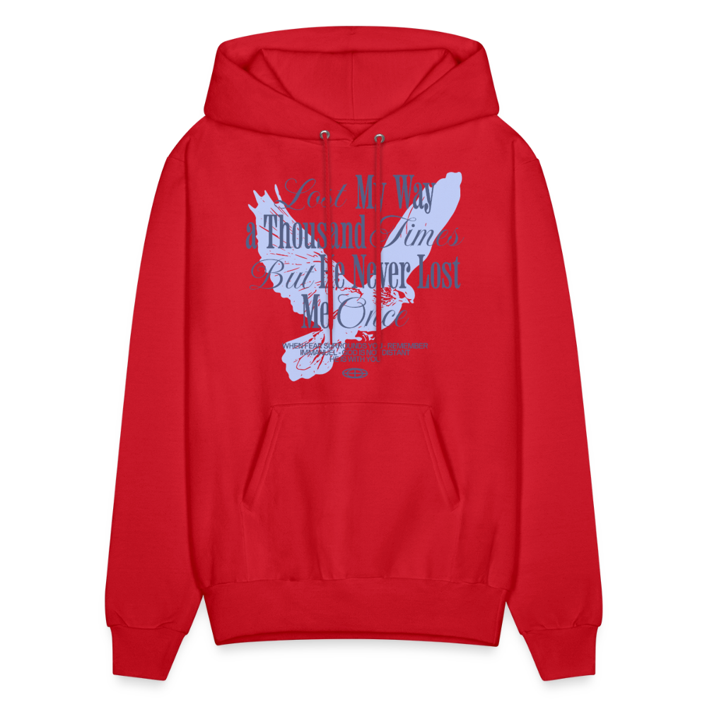 God is with Us - Men's Hoodie - red