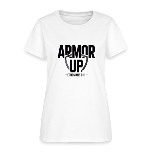 Armor Up - Women's T-Shirt - white