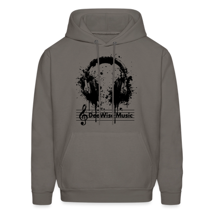 DeeWise Music - Men's Hoodie - asphalt gray