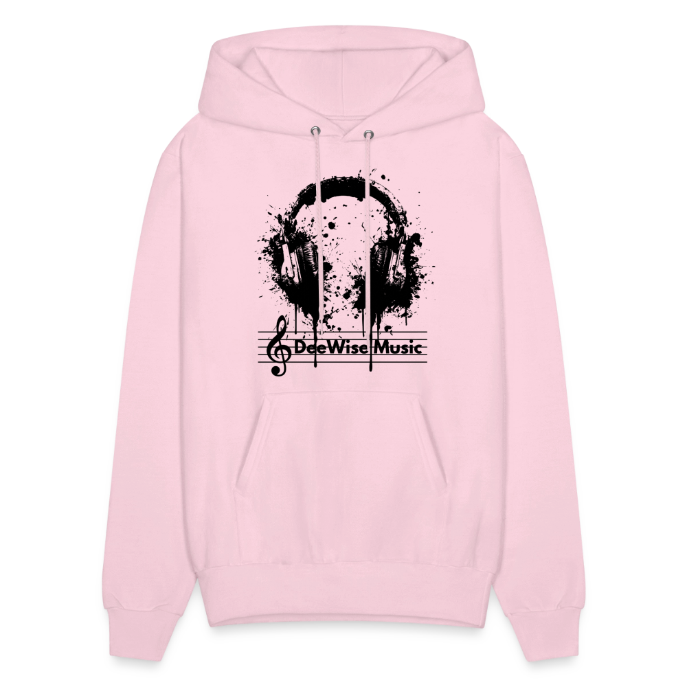 DeeWise Music - Men's Hoodie - pale pink