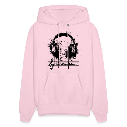 DeeWise Music - Men's Hoodie - pale pink