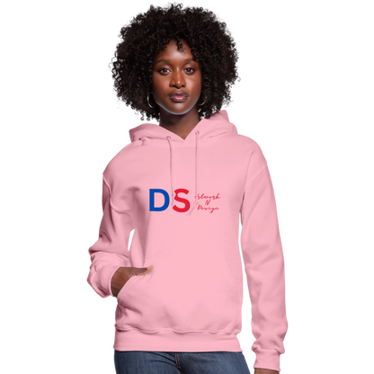 DS Artwork N Design - Women's Hoodie red and blue - classic pink