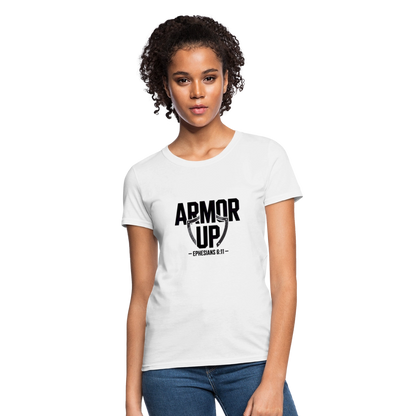 Armor Up - Women's T-Shirt - white