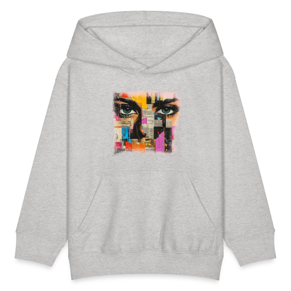 Pop Culture Woman 3 - Kids' Hoodie - heather gray