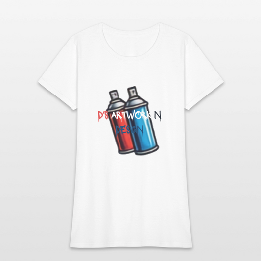 Spray Paint Can - Women's T-Shirt - white