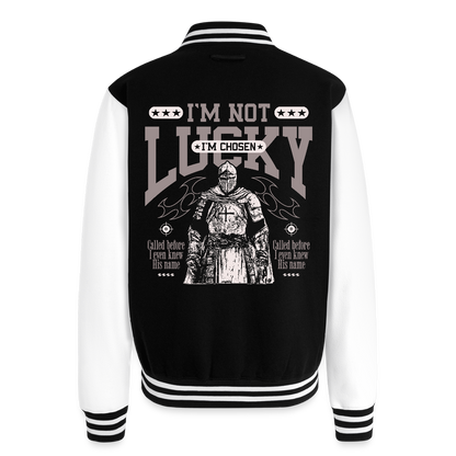 Chosen One - Letterman Jacket - black/white