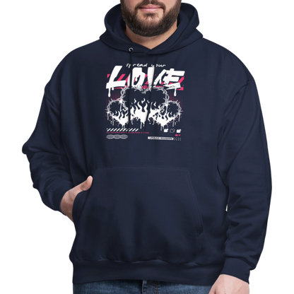 Heart of fire - Men's Hoodie - navy