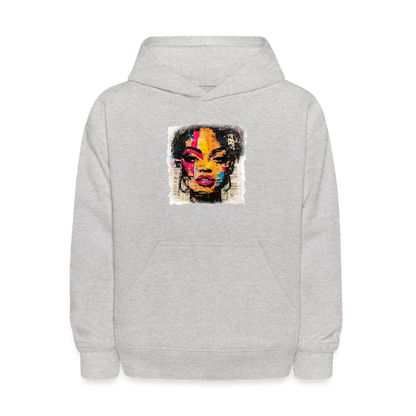 Pop Culture Woman 2 - Kids' Hoodie - heather gray