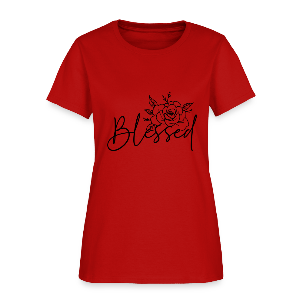 Blessed - Women's T-Shirt - red