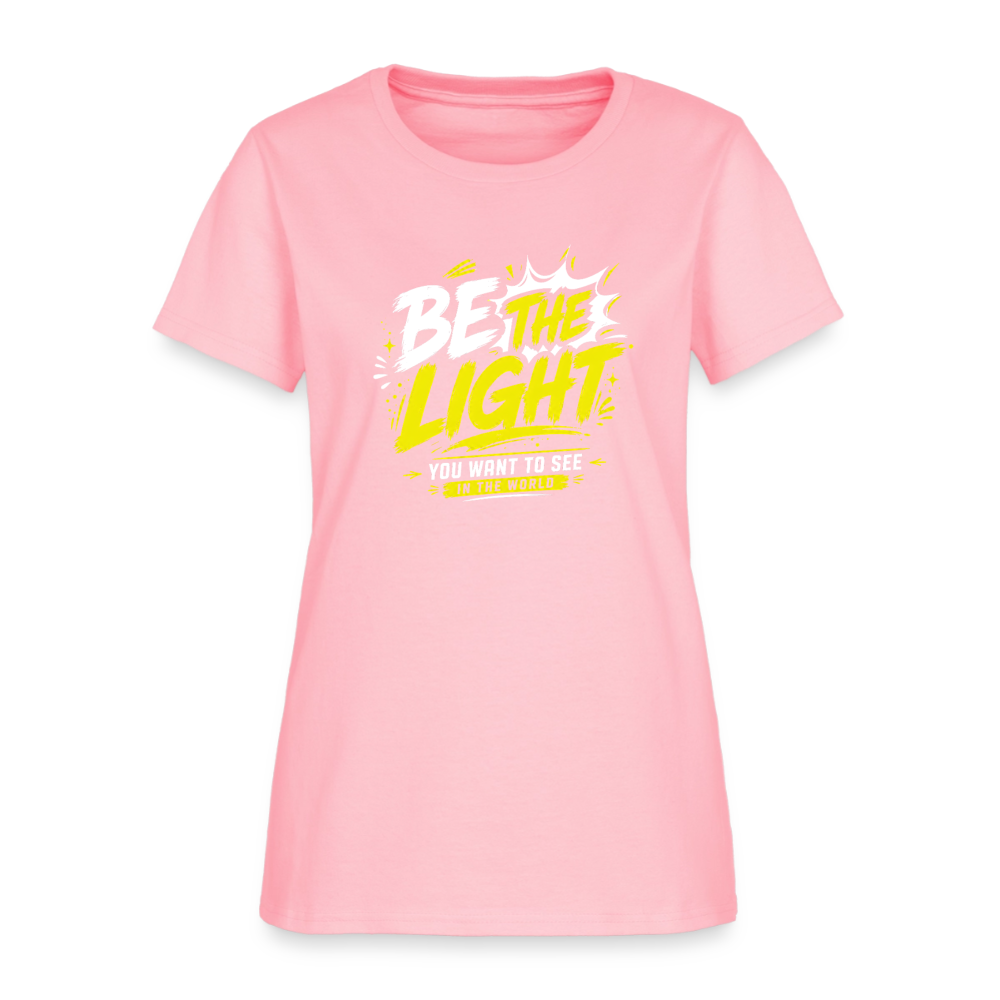 Be the Light -  Women's T-Shirt - pink