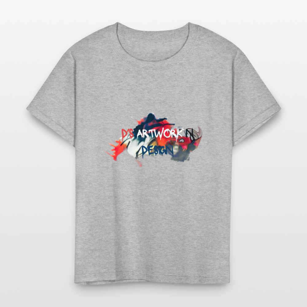 Spray Paint - DS Kids' T-Shirt - heather gray