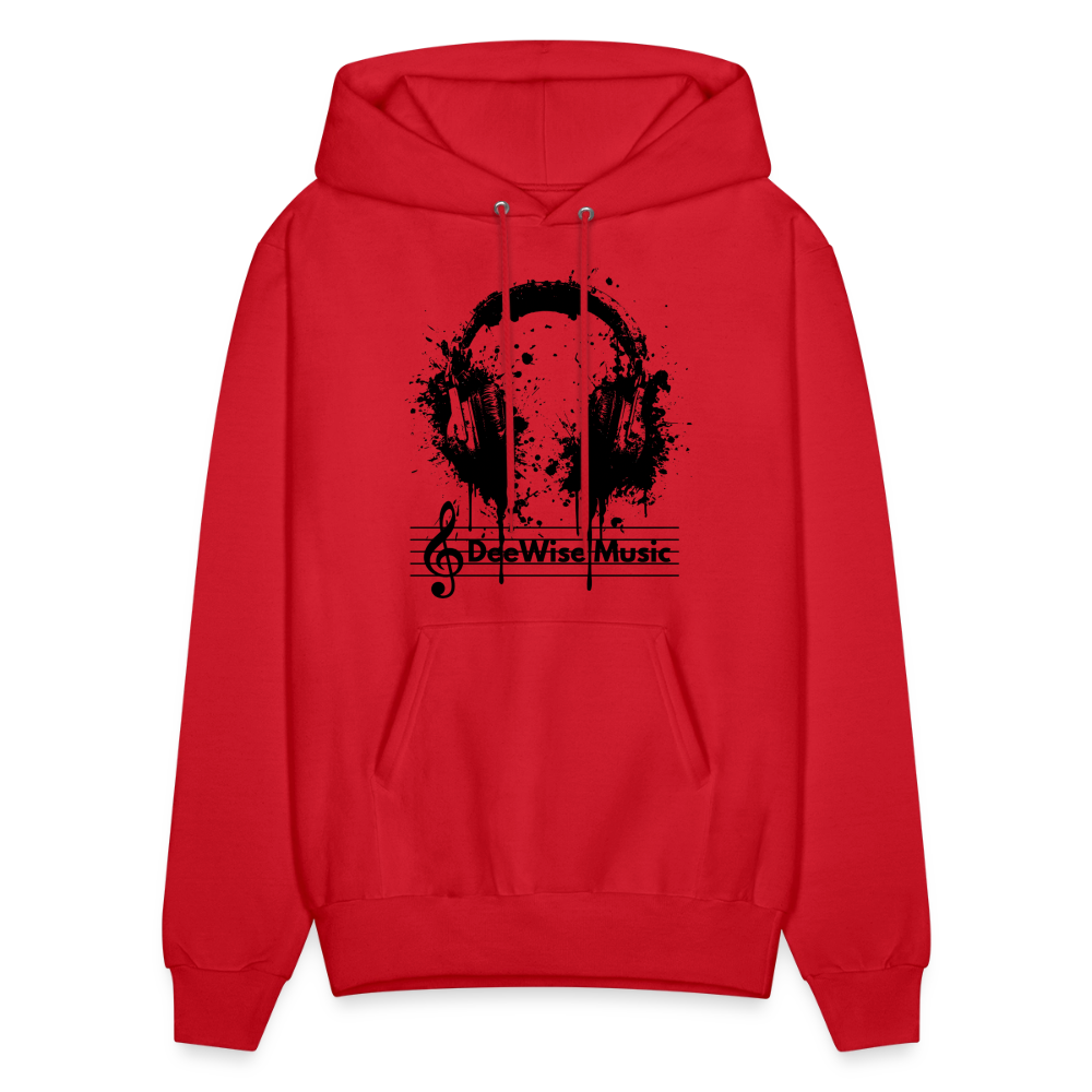 DeeWise Music - Men's Hoodie - red