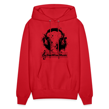 DeeWise Music - Men's Hoodie - red