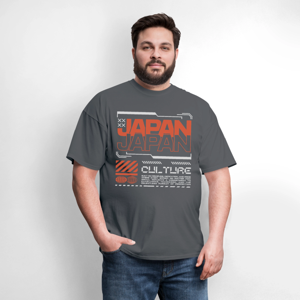 Japan Culture - Men's T-Shirt - charcoal
