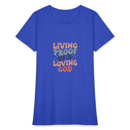 Living Proof - Women's T-Shirt - royal blue