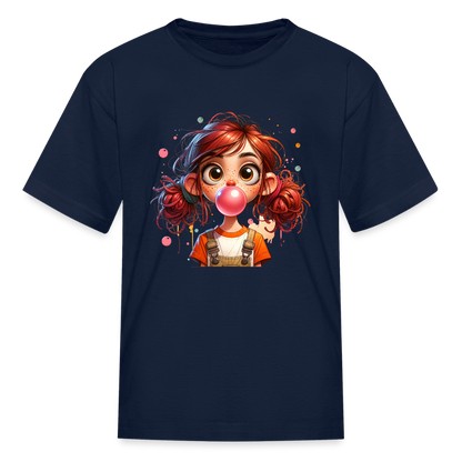 Silly girl - Kids' T-Shirt - navy