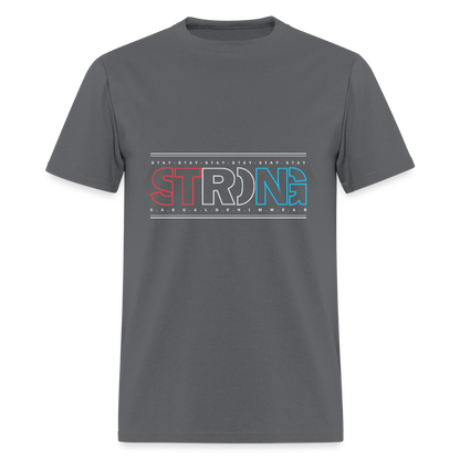 Stay Strong - Men's T-Shirt - charcoal