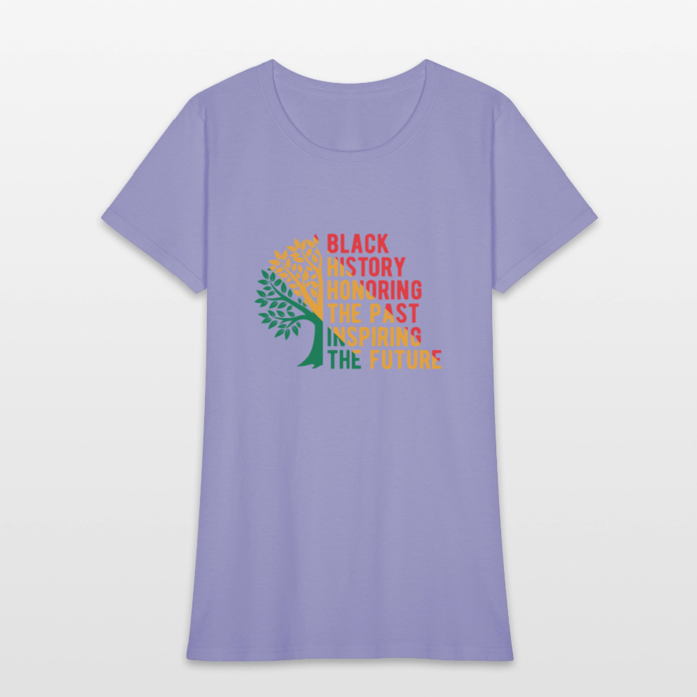 Black History - Women's T-Shirt - lavender