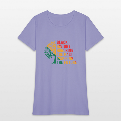 Black History - Women's T-Shirt - lavender