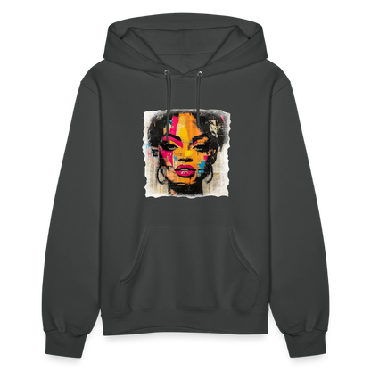 Pop Culture Woman 2 - Women's  Hoodie - asphalt