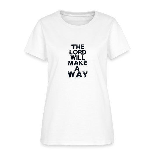 The Lord will make a way - Women's T-Shirt - white