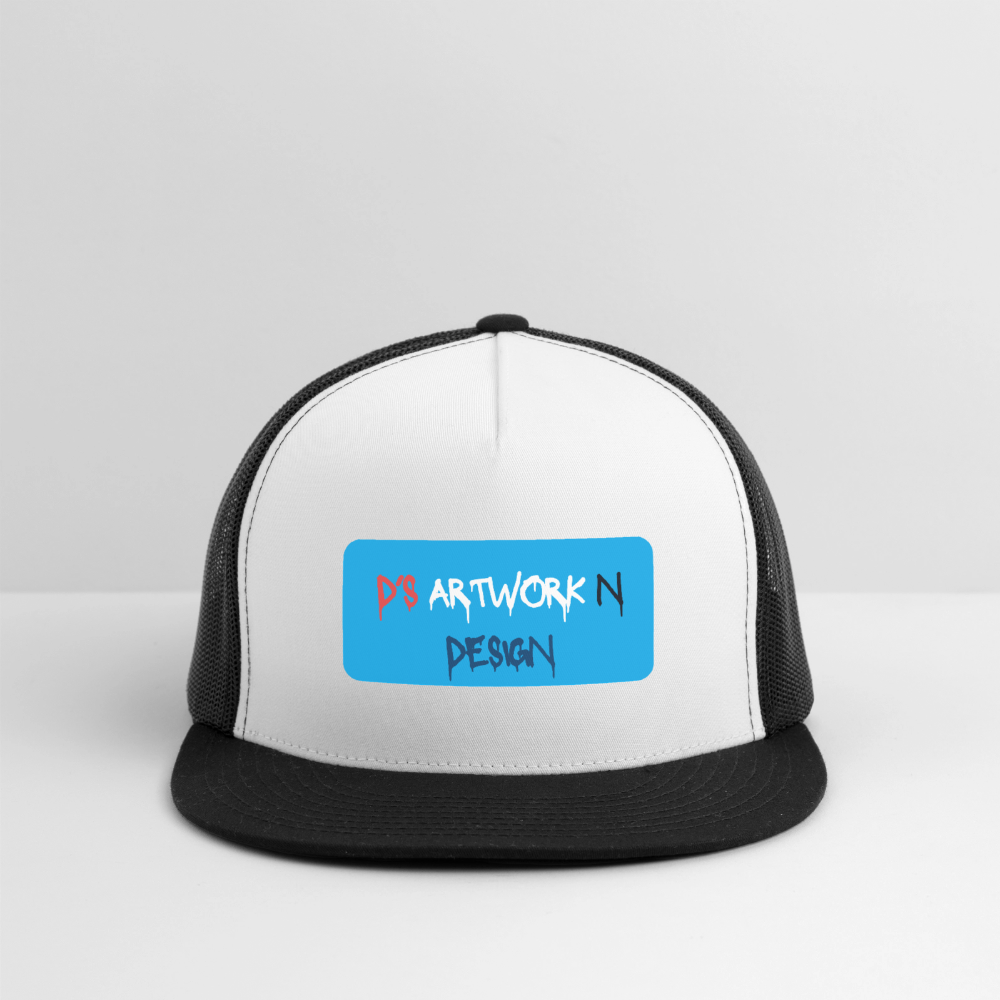 DS Graffiti - Trucker Hat - white/black