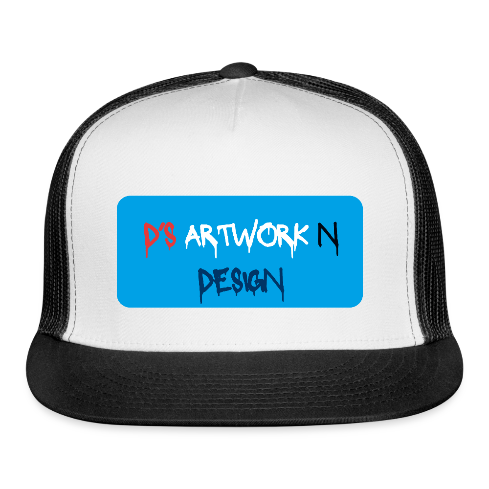 DS Graffiti - Trucker Hat - white/black