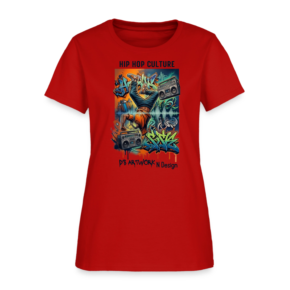 Hip Hop Culture - Women's T-Shirt - red