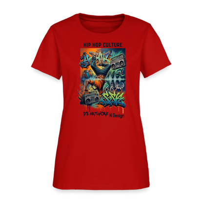Hip Hop Culture - Women's T-Shirt - red