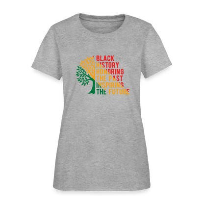 Black History - Women's T-Shirt - heather gray